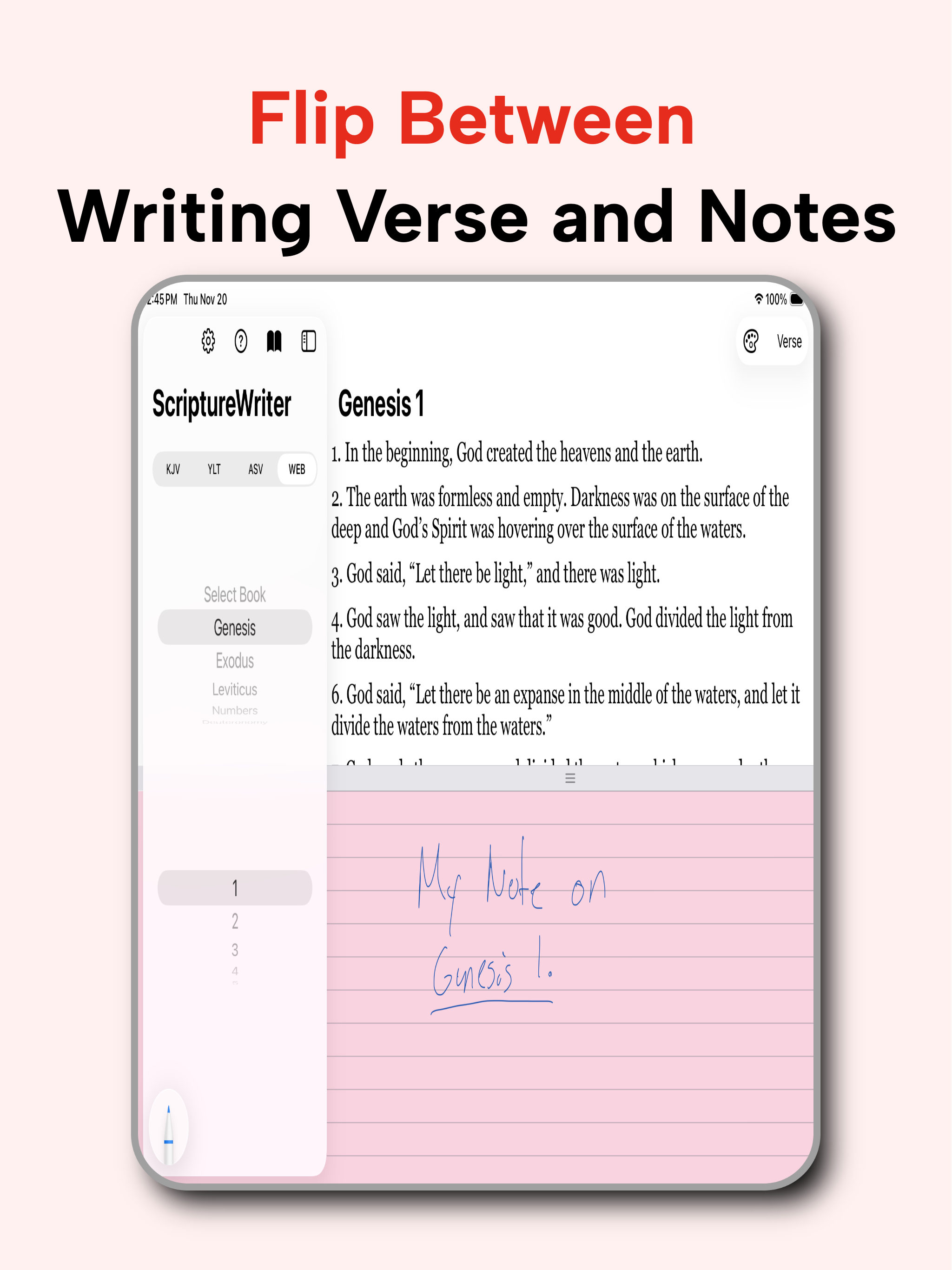 ScriptureWriter Screenshot 4